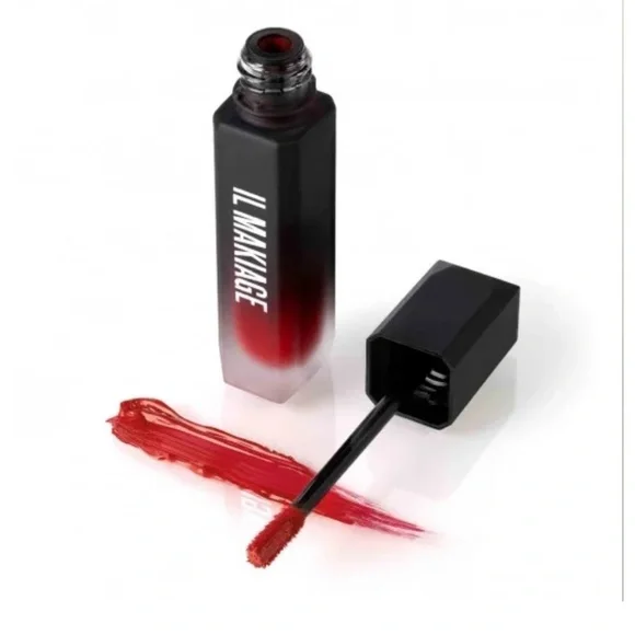 NIB Il Makiage INFINITY LIP CREAM LONG-WEAR MATTE LIP COLOR-Matte Giesha - Picture 2 of 8